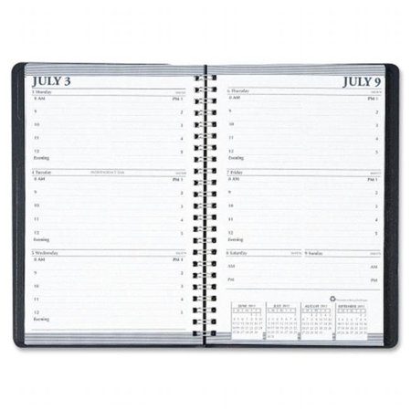 HOUSE OF DOOLITTLE House of Doolittle HOD27702 13 Month July-July Weekly Planner; Black HOD27702